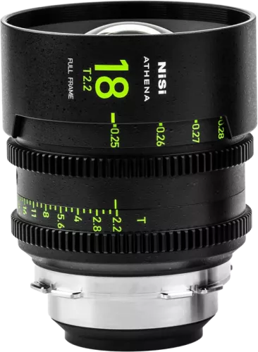 NiSi Cine Lens Athena Prime 18mm T2.2 RF-Mount