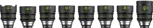 NiSi Cine Lens Set Athena Prime Master (8 Lenses) L-Mount
