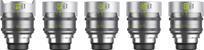 NiSi Athena Tuned Cine Lens Set PL-Mount