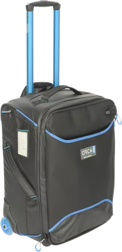 Orca OR-16 Rolling Camera Bag w Integrated Backpack System
