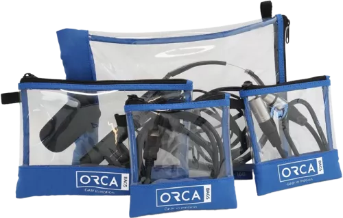 Orca OR-180 Transparent Pouches Set (4 Pouches)