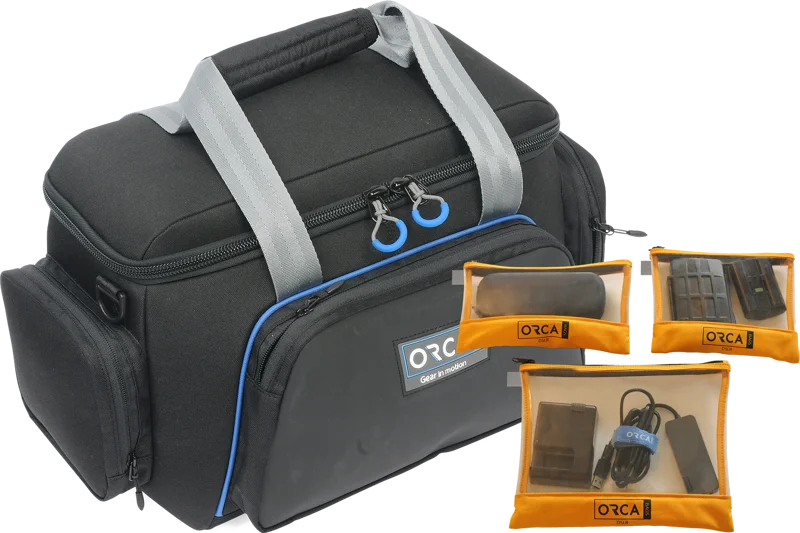 Orca OR-504 Classic Shoulder Bag X-Small // Kit with free OR-599 Pouches