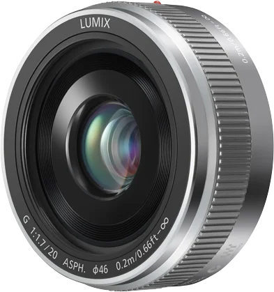 Panasonic Pancake f/1.7 Lens 20mm II Black