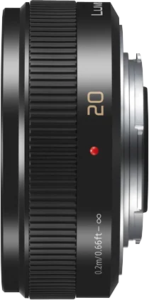 Panasonic Pancake f/1.7 Lens 20mm II Black