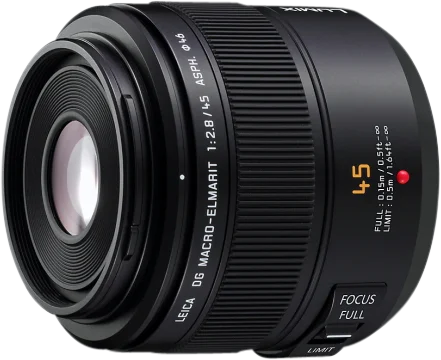 Panasonic Lens G 45mm f/2.8 Leica DG Macro Elmarit