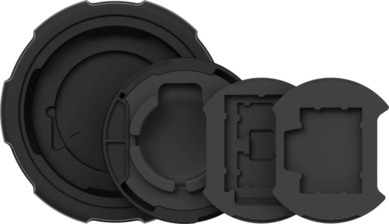 PolarPro Defender Pro Medium 70-80mm lens diameters Black