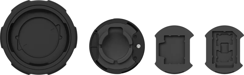 PolarPro Defender Pro Medium 70-80mm lens diameters Black