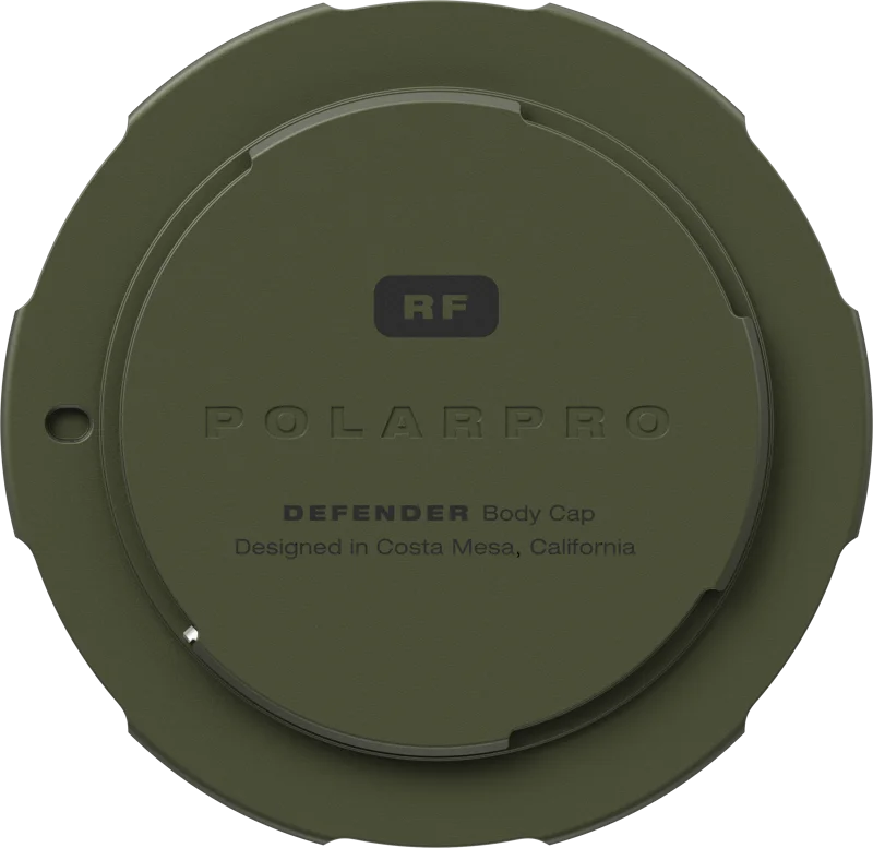 PolarPro Body Cap Canon RF Mount Forest