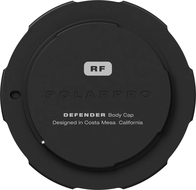 PolarPro Body Cap Canon RF Mount Slate