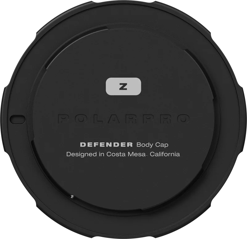 PolarPro Body Cap Nikon Z Mount Slate