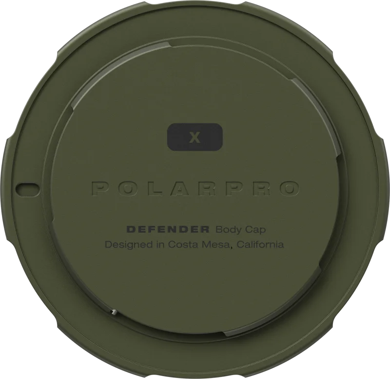 PolarPro Body Cap Fuji X Mount Forest