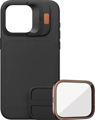 PolarPro Kit - LiteChaser iPhone 15 Pro Case Black + UV Filter
