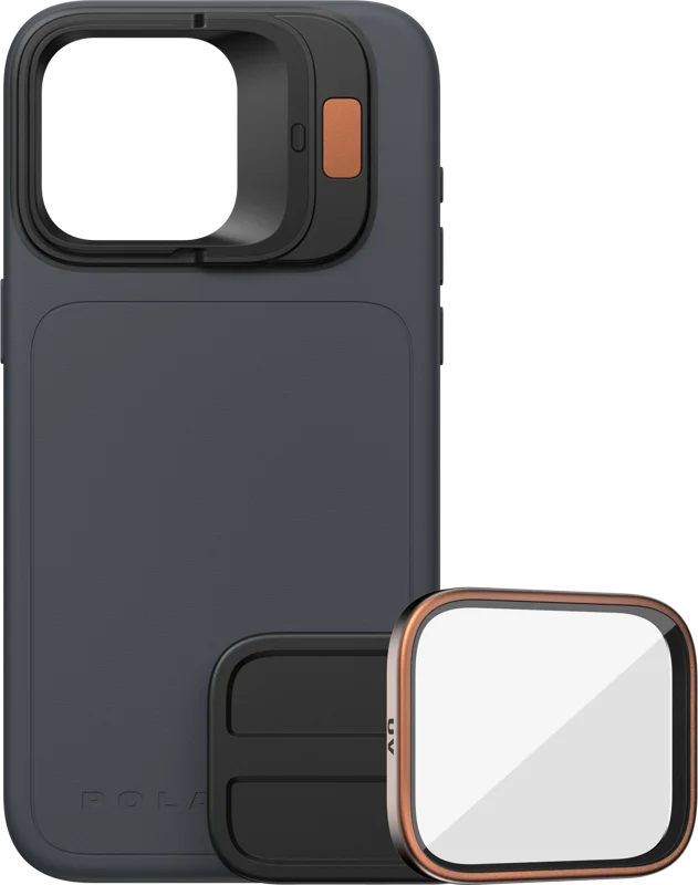 PolarPro Kit - LiteChaser iPhone 15 Pro Case Ocean + UV Filter