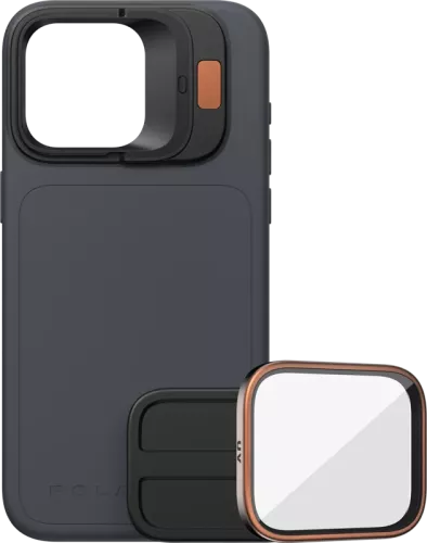 PolarPro Kit - LiteChaser iPhone 15 Pro Case Ocean + UV Filter
