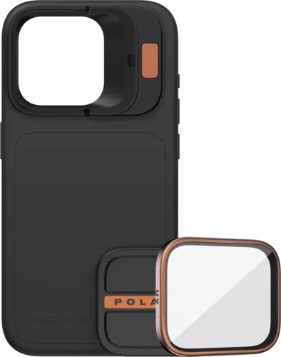 PolarPro Kit - LiteChaser iPhone 15 Pro Max Case Black + UV Filter