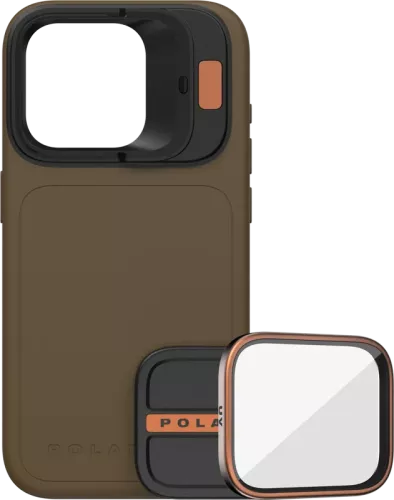 PolarPro Kit - LiteChaser iPhone 15 Pro Max Case Desert + UV Filter