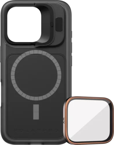 PolarPro Kit - LiteChaser iPhone 16 Pro Base Case Black + UV Filter