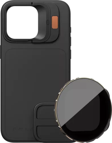 PolarPro Kit - LiteChaser iPhone 15 Pro Case Black + VND 3-5 Filter