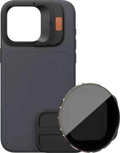 PolarPro Kit - LiteChaser iPhone 15 Pro Case Ocean + VND 3-5 Filter