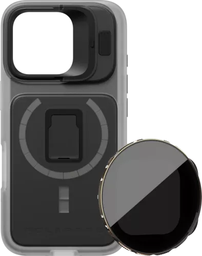 PolarPro Kit - LiteChaser iPhone 16 Pro Pro Case Clear +VND 3-5 Filter