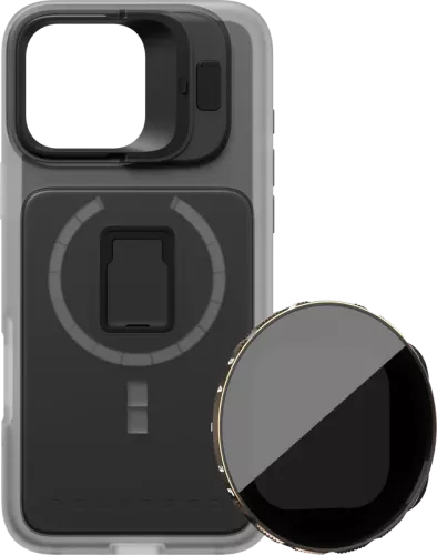 PolarPro Kit - LiteChaser iPhone 16 Pro Max Pro Case Clear +VND 3-5 Filter