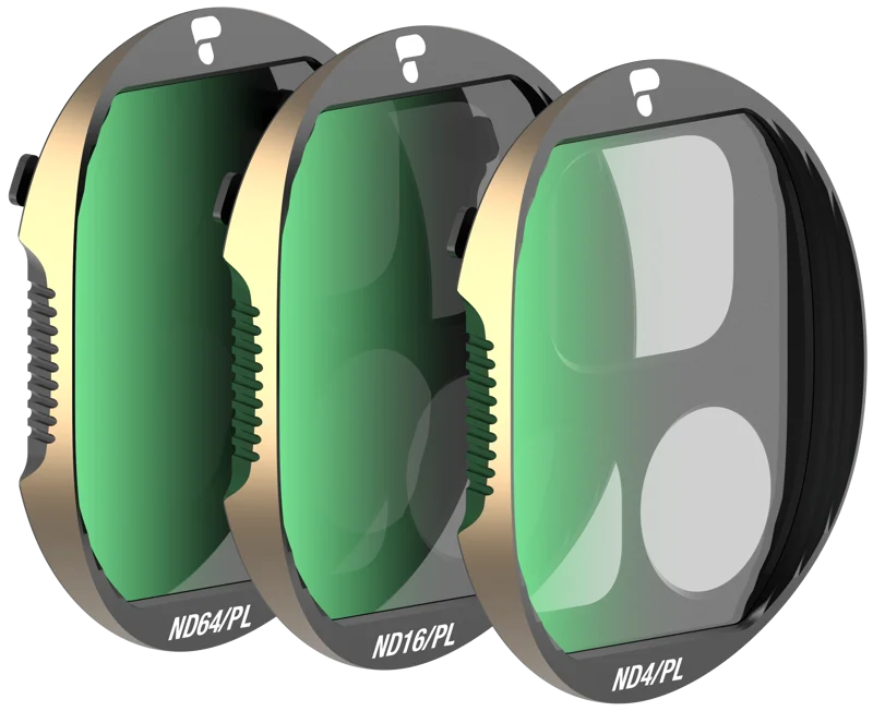PolarPro Mavic 4 Pro Vivid ND/PL Filter Collection [ND4/PL, ND16/PL, ND64/PL]