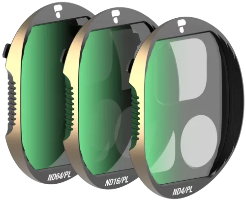 PolarPro Mavic 4 Pro Vivid ND/PL Filter Collection [ND4/PL, ND16/PL, ND64/PL]