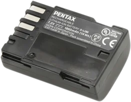 Ricoh/Pentax Pentax DSLR Li-Ion Battery D-Li90 for K-1