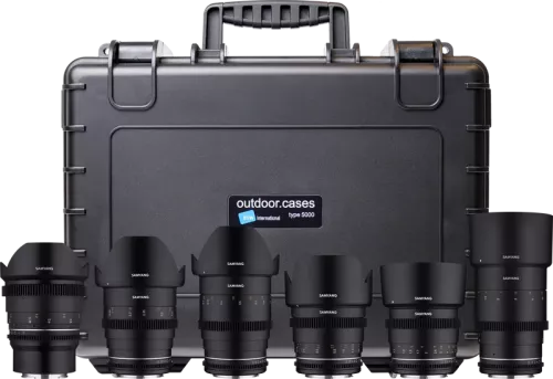 Samyang 6 Kit 14/24/35/50/85/135 VDSLR MK2 Sony FE + Hardcase