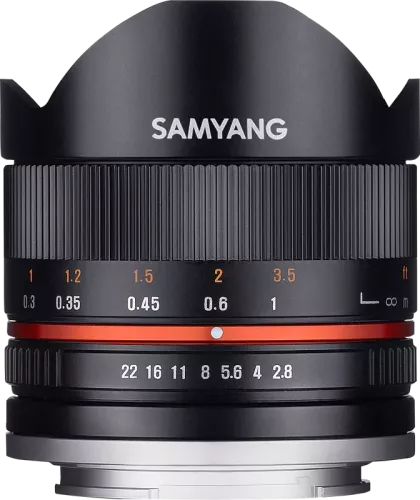 Samyang 8mm f/2.8 UMC Fish-Eye II Sony E (Black)