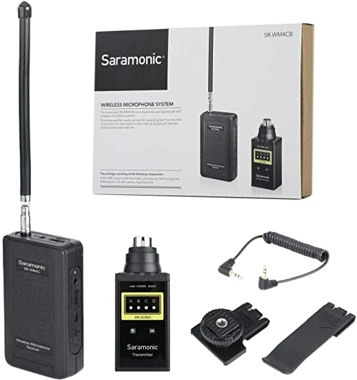 Saramonic SR-WM4CB VHF Trådlöst Mikrofonsystem