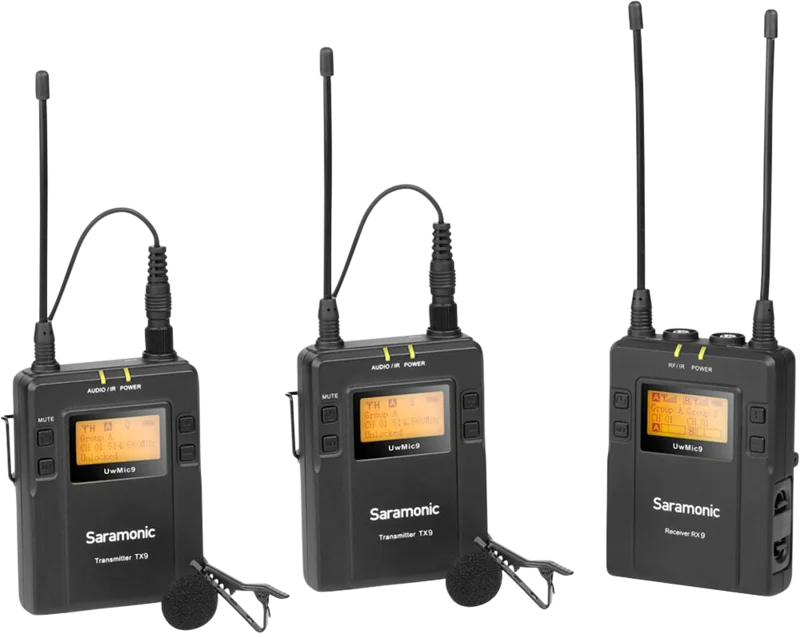 Saramonic UwMic9 (TX9 +TX9 +RX9)