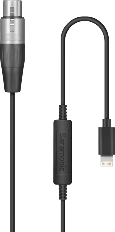 Saramonic LC-XLR adapter till iOS enheter