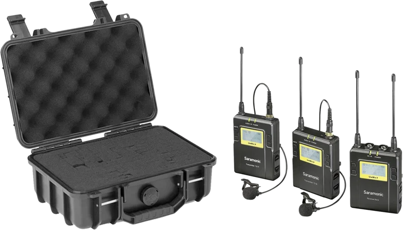 Saramonic UWMIC9 (TX9 +TX9 +RX9) with Case SR-C8