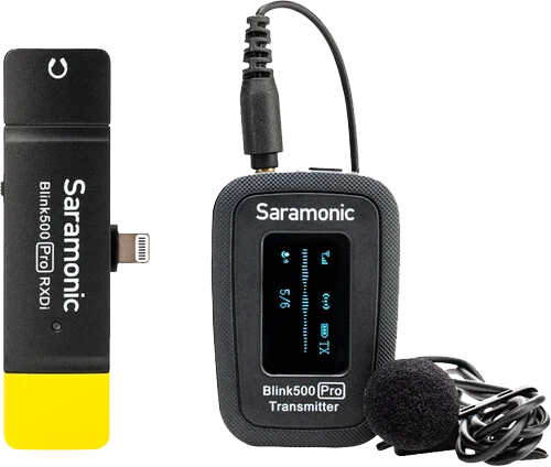 Saramonic Blink 500 Pro B3 2,4GHz wireless w/ Ligh