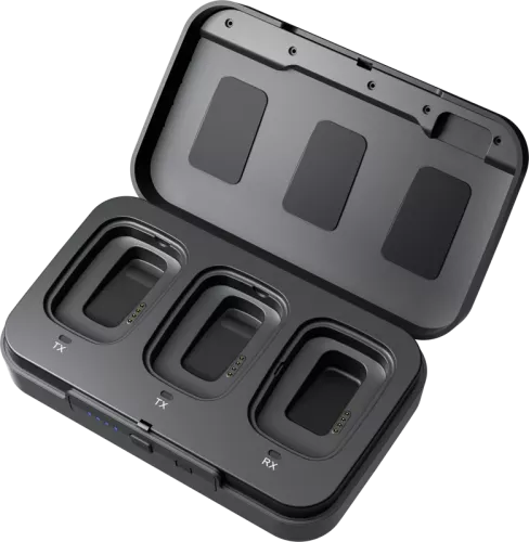 Saramonic Blink 500 Pro charging box for cam / B1+B2 (sparepart/emty /no mic, only charging box)