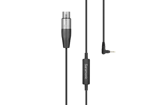 Saramonic Cable SR-XLR35 (connect microphone with XLR ouput to camera/phone 3.5mm audio input)