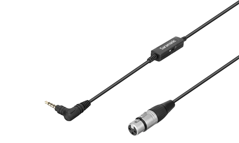 Saramonic Cable SR-XLR35 (connect microphone with XLR ouput to camera/phone 3.5mm audio input)