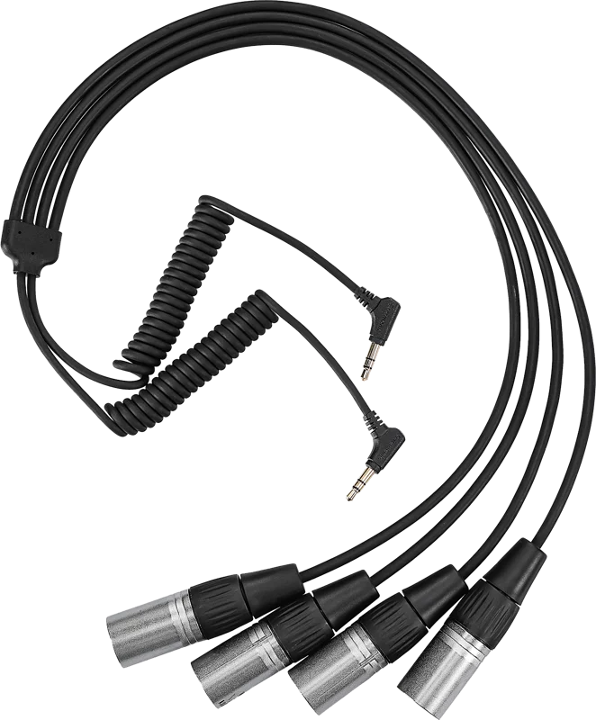 Saramonic Cable SR-C2020 Dual 3.5mm TRS Male to Four XLR Male Cable (SR-C2020)