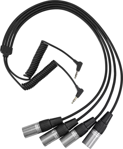 Saramonic Cable SR-C2020 Dual 3.5mm TRS Male to Four XLR Male Cable (SR-C2020)