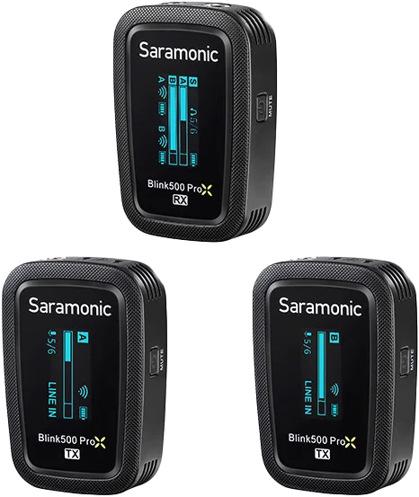 Saramonic Blink 500 ProX B2 (2,4GHz wireless w/3,5mm)