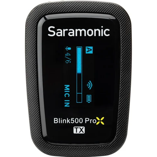 Saramonic Blink 500 ProX TX Transmitter  Including furry windscreen, SR-M1 Lavalier Microphone