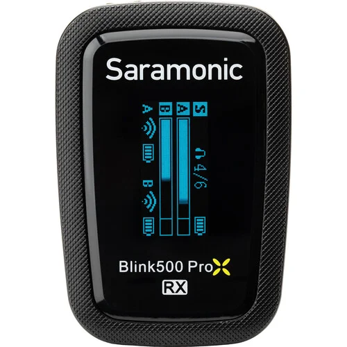 Saramonic Blink 500 ProX RX TRS/TRRS Receiver for Cameras, Mobile Devices, and More