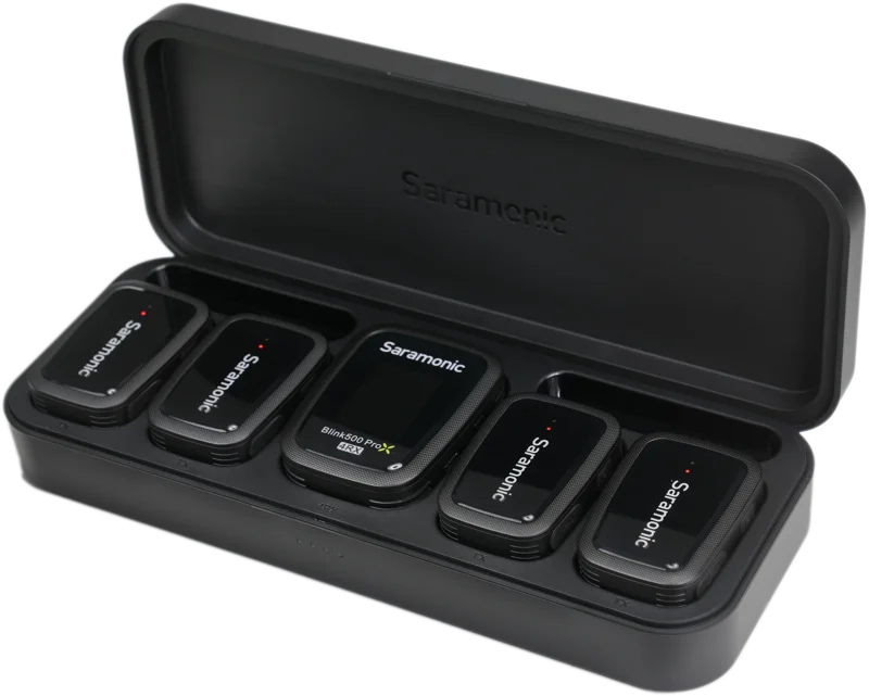 Saramonic BLINK 500 PROX B8 4-Person Wireless 2.4GHz Microphone System with On-Board Recording