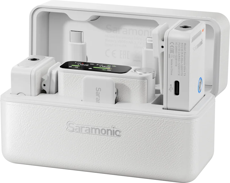 Saramonic Ultra White including Lavalier Mics