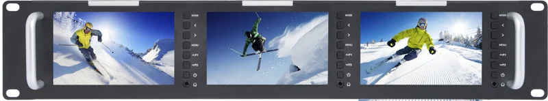 SEETEC monitor T51 （3 x 5"""" 2RU） 3*5 inch