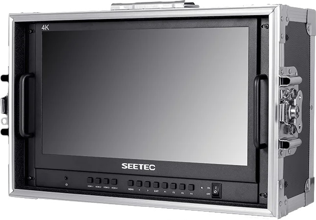 SEETEC monitor ATEM156-CO HDMI 15.6"""" Video Monitor with Flightcase