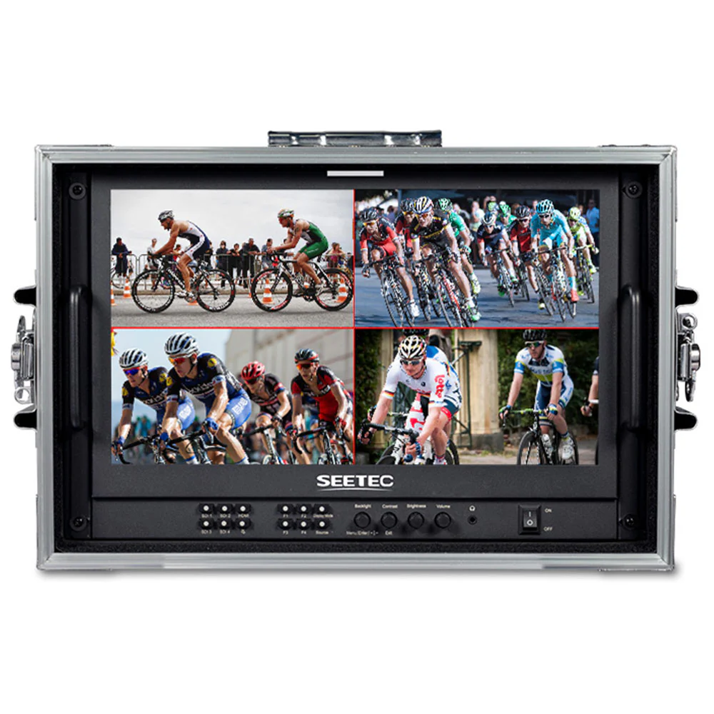 SEETEC monitor ATEM156S-CO 15.6"""" W. SDI Carry-On FLight Case
