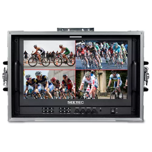 SEETEC monitor ATEM156S-CO 15.6"""" W. SDI Carry-On FLight Case