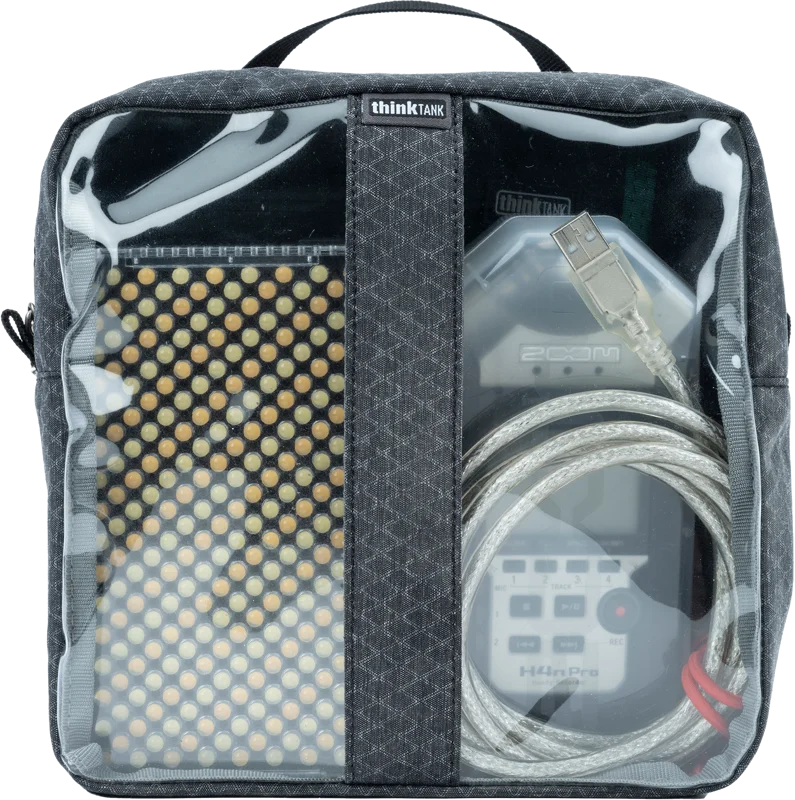 Think Tank Cable Management 30 V3.0, Blue/Clear